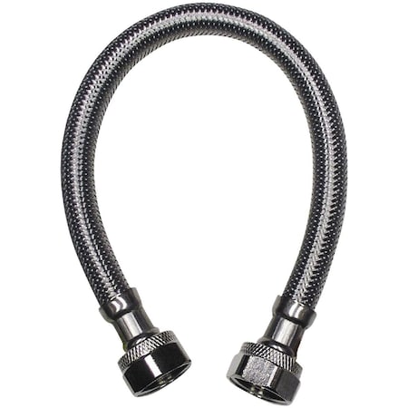 B & K 1/2 In. F X 1/2 In. C X 20 In. L Stainless Steel Faucet Connector 496-063